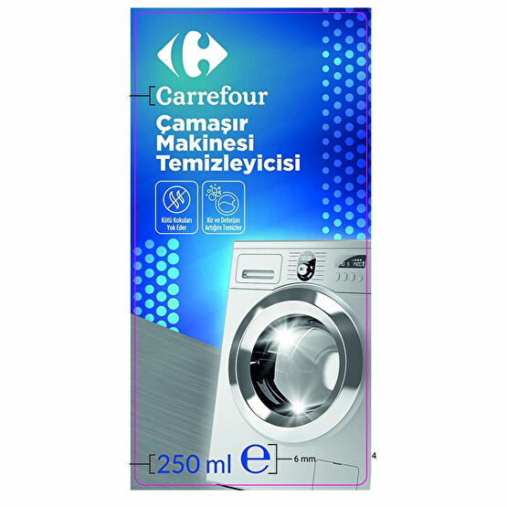Carrefour Çamaşır Makine Temizleyicisi 250 ml Çamaşır Deterjanı Fiyatı