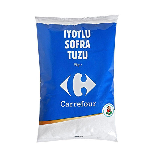Carrefour İyotlu Sofra Tuzu 750 G Tuz Fiyatı