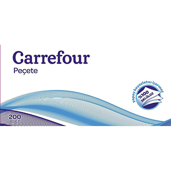 Carrefour Peçete 200’Lü (24x26 Cm) Kağıt Mendil Fiyatı