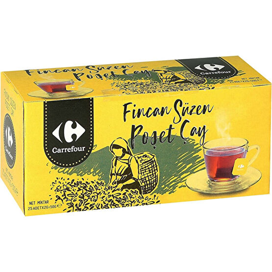 Carrefour Süzen Poşet Çay 25 Adet Çay Fiyatı