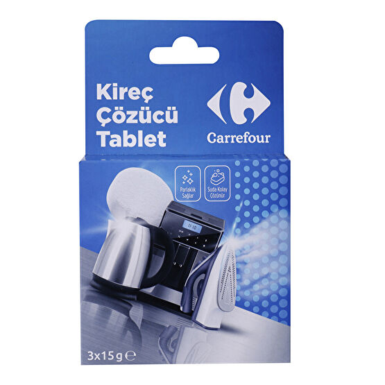 Carrefoursa Kireç Çözücü Tablet 3x15 g Çamaşır Deterjanı Fiyatı