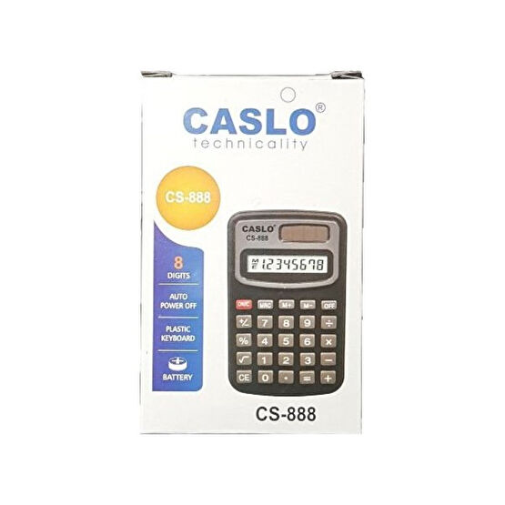 Caslo CS-888 Mini Hesap Makinesi Hesap Makinesi Fiyatı