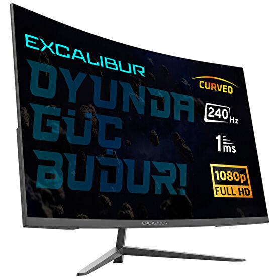 Casper Excalibur  31.5" 240HZ 1MS 300NIT (HDMI+Display) Curved Freesync + G-Sync FHD LED Monitör