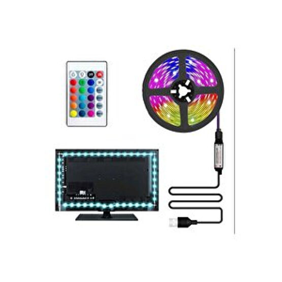 Cata Tv Arkası Usb Rgb Şerit Led Ct-4566 Kumanda İle Kontrol Gece Lambası Fiyatı