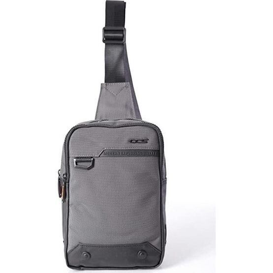 Ççs Gri 24x15 Tablet Bölmeli Tek Omuz Askılı Çanta