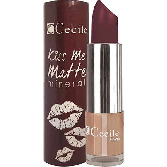 Cecile Mineralli Mat Ruj / Kiss Me Matte Mineral   316 Rujlar & Dudak Parlatıcıları Fiyatı