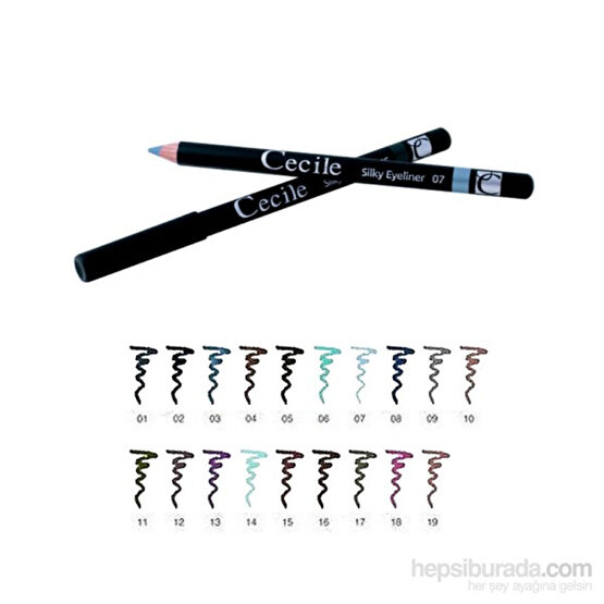 Cecile Silky Eyeliner 12 Eyeliner Fiyatı