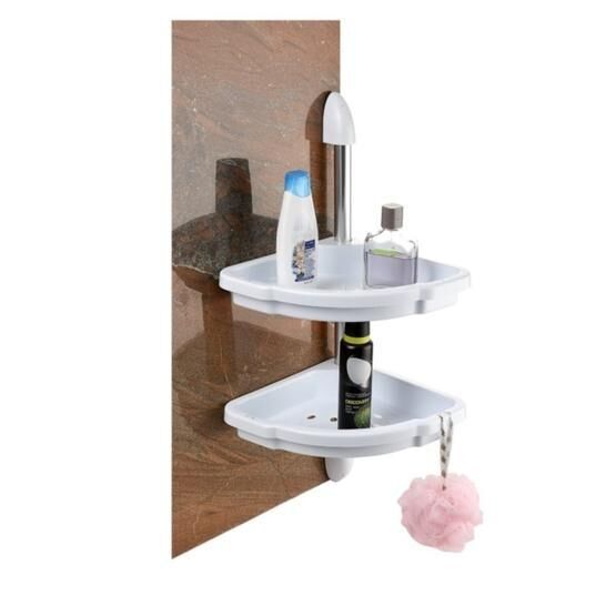 Çelik Ayna CLK135 2'li Lüx Banyo Köşelik