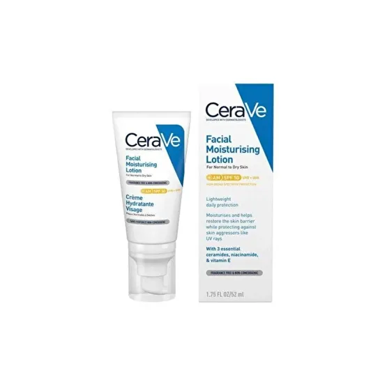 Cerave Facial Moisturising Lotion Yuz Kremi Spf50 52 Ml Leke Kremi Fiyatı
