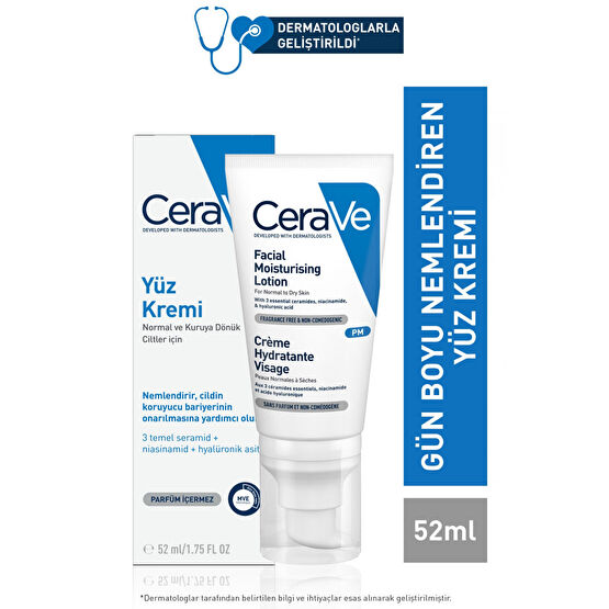 CeraVe Nemlendirici Yüz Kremi 52 ml 3337875597449