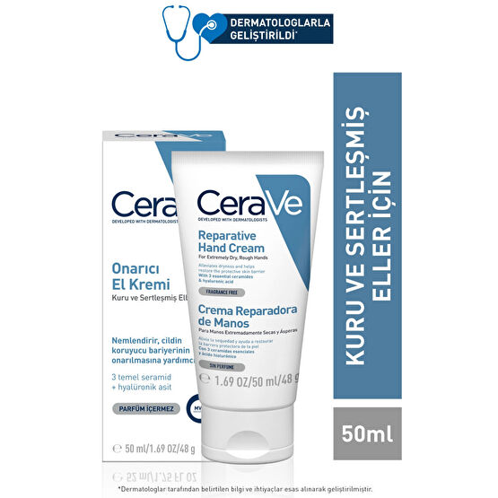 CeraVe Onarıcı El Kremi Kuru Ve Çatlamış Eller Hyalüronik Asit Içerikli 50 ml El Bakımı Fiyatı
