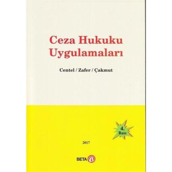 Ceza Hukuku Uygulamaları / Hamide Zafer