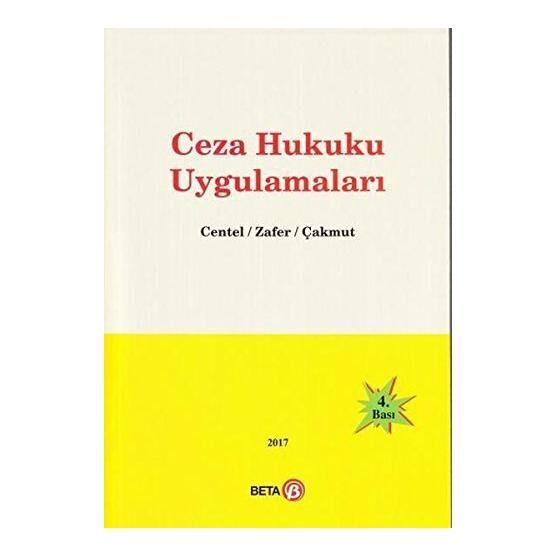 Ceza Hukuku Uygulamaları / Hamide Zafer