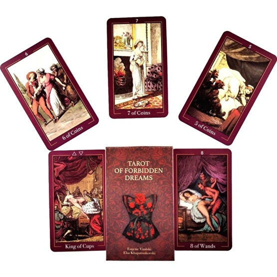 Chaoduo Shop Yasak Rüyalar Tarzı Yeni Varış Severler Oracle Tarot Kartları Fal Rehberliği Kehanet Tarot Güverte Tahta Oyunu Kart Oyunu Anlatıyor (Y... Tavla Fiyatı