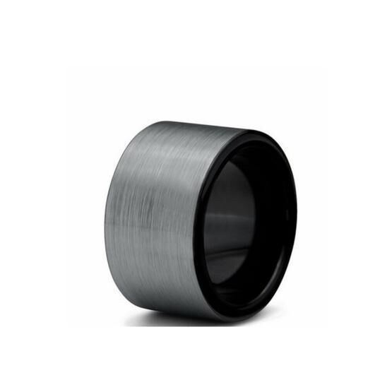 Chavin DM79 Erkek Mat Gri Fırçalanmış Tungsten Yüzük Erkek Yüzük Fiyatı