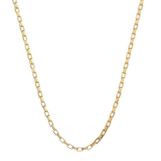 Chavin EH65SR 60 cm 2.5 mm Gold Erkek Bayan Çelik Zincir