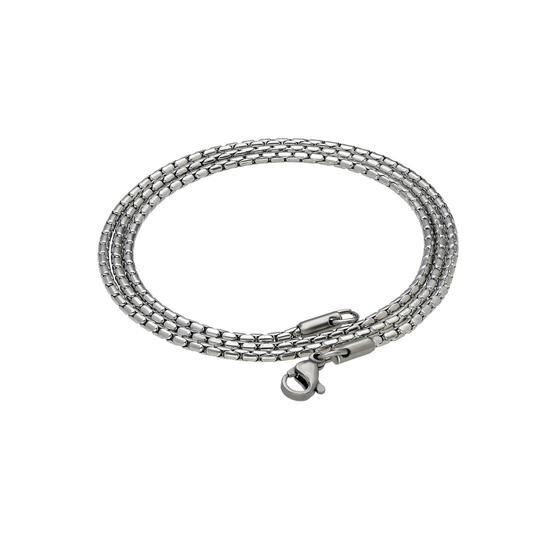 Chavin EH66 Gri 55 cm 1.8 mm Erkek Çelik Zincir