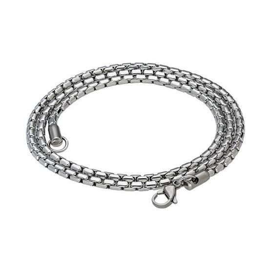 Chavin EH68 Gri 55 cm 3 mm Erkek Çelik Zincir