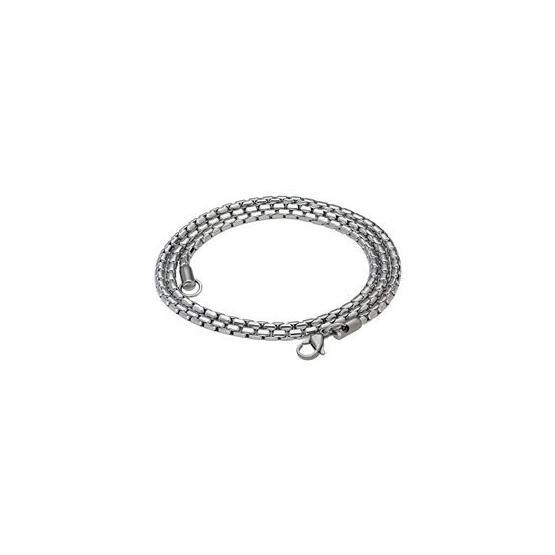 Chavin EH68 Gri 55 cm 3 mm Erkek Çelik Zincir