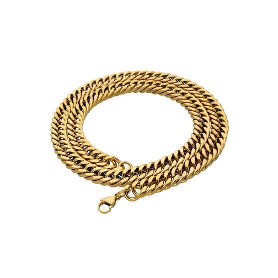 Chavin EH91SR Gold 60 cm 10 mm Gürmet Erkek Bayan Çelik Zincir