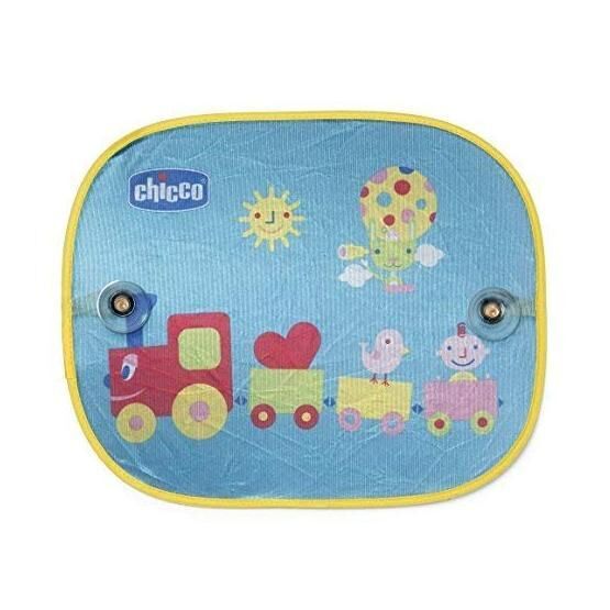 Chicco 00007330000000 Çok Renkli Tren Temalı Güneşlik