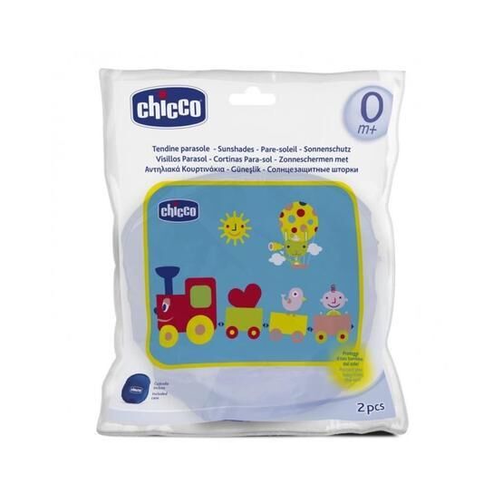 Chicco 00007330000000 Çok Renkli Tren Temalı Güneşlik