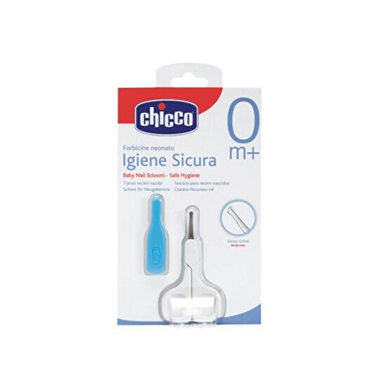 Chicco Kapaklı Bebek Tırnak Makası - Mavi Bebek Tırnak Makası Fiyatı