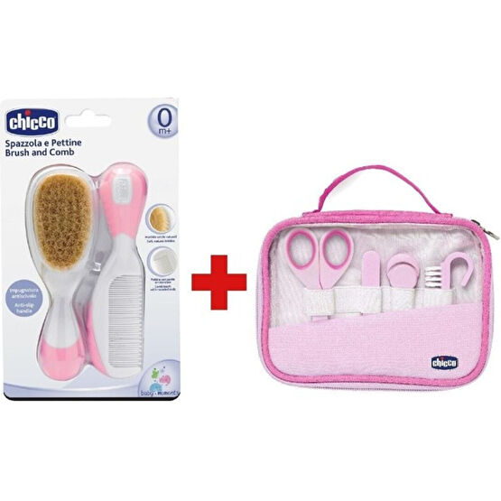 Chicco Tırnak Bakım ve Fırça Tarak Seti 00010803000000 - Renkli Bebek Bakım Seti Fiyatı