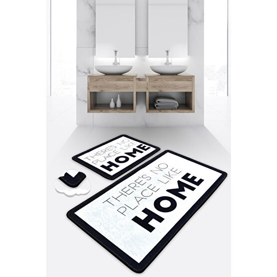 Chilai Home Like Home Djt 2 Li Set Banyo Halısı Paspas Seti