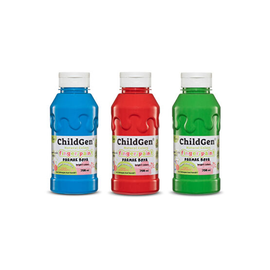 ChildGen Süper Yıkanabilir 3lü Parmak Boya (350 ML X 3) Yardımcı Malzeme Fiyatı