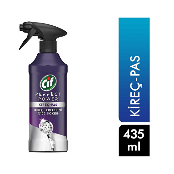Cif Sprey Kireç ve Pas Sökücü 435 ml Perfect Power