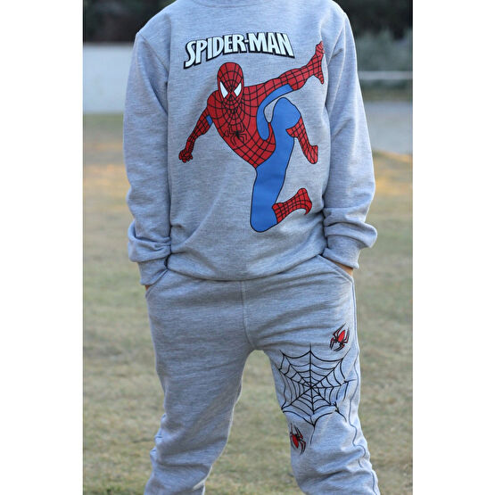 Çiggo Kids Spiderman Baskılı Erkek Çocuk Eşofman Takımı 3-4 Yaş Beden Kadın Eşofman Fiyatı