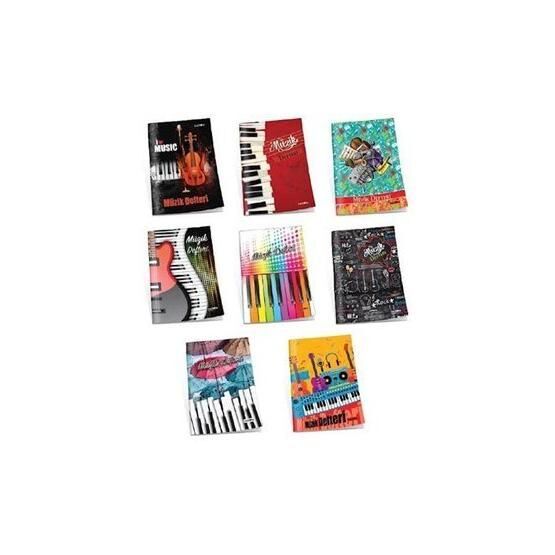 Çınar 40 Yaprak Büyük Boy Müzik Defteri