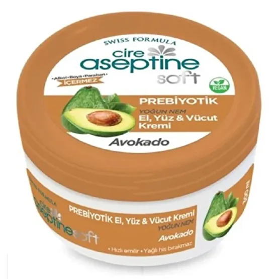Cire Aseptine Soft Prebiyotik Avokado El Yuz Ve Vucut Kremi 300 Ml Vücut Losyonu ve Nemlendiricileri Fiyatı
