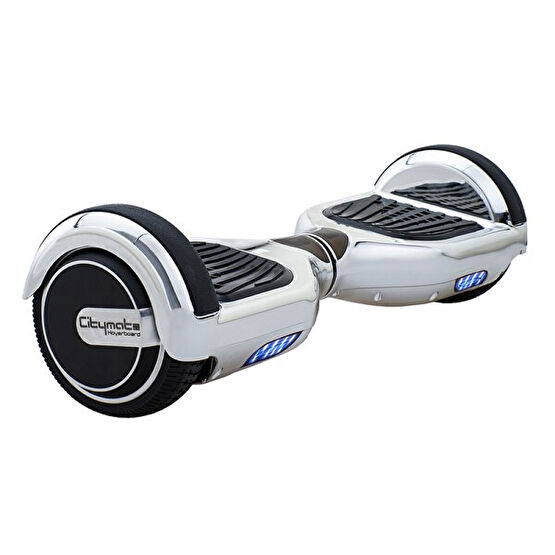 Citymate Elektrikli Kaykay 6.5" Parlak Kasa Gümüş Hoverboard - Taşıma Çantası Hediye Hoverboard Fiyatı