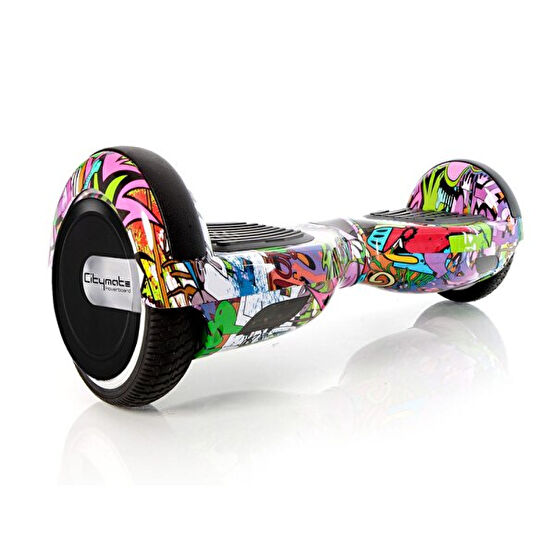 Citymate Elektrikli Kaykay 6.5" Yaprak Grafity Desenli Akıllı Hoverboard - Çanta Hediyeli Hoverboard Fiyatı