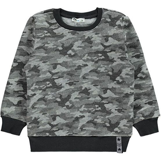 Civil Boys Erkek Çocuk Sweatshirt 2-5 Yaş Antrasit Erkek Çocuk Sweatshirt Fiyatı