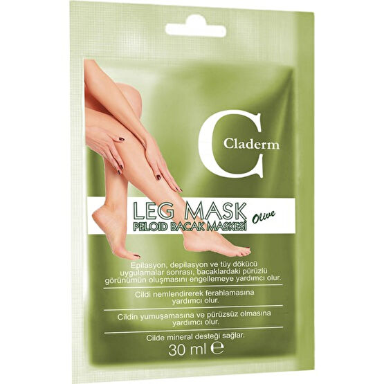 Claderm Peloıd Bacak Maskesi 30ML. Olıve Ayak Bakımı Fiyatı