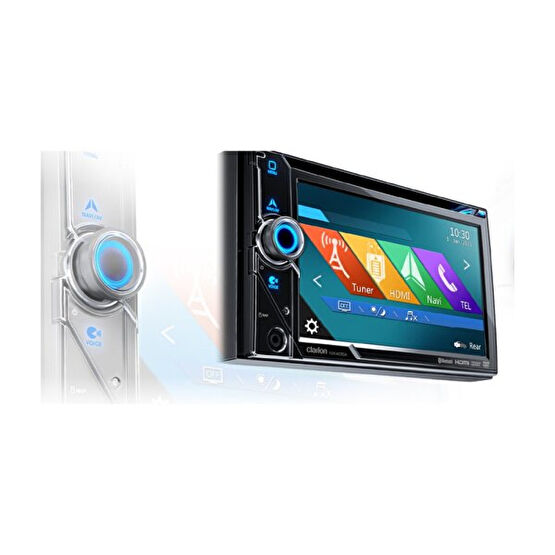 Clarion Nx405A Double Din 6.0" Multimedya DVD iPhone Oto Teyp Oto Teypleri Fiyatı
