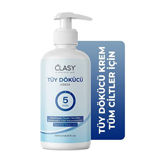 Clasy Care Tüy Dökücü Krem 250 Ml Tüy Dökücüler ve Azaltıcılar Fiyatı