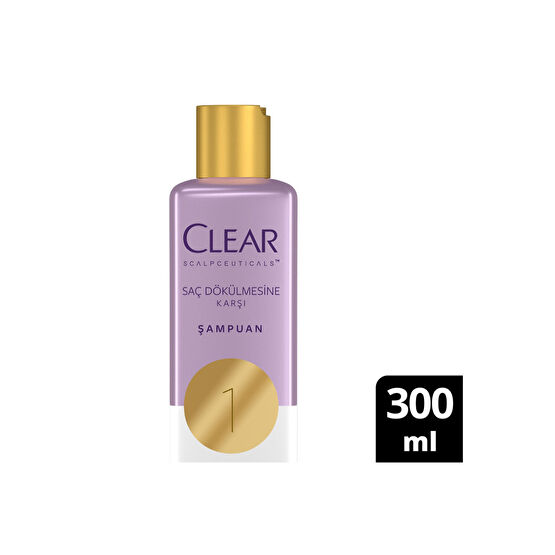 Clear Scalpceuticals Saç Bakım Şampuanı Saç Dökülmesine Karşı 300 Ml