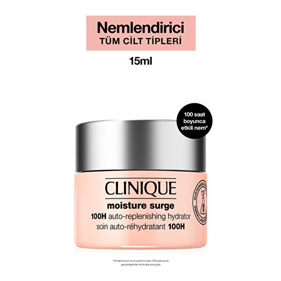 Clinique Moisture Surge 100 Saat Etkili Nemlendirici 15 ml Cilt ve Yüz Bakımı Fiyatı