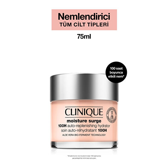 Clinique Moisture Surge 100 Saat Etkili Nemlendirici 75 ml Cilt ve Yüz Bakımı Fiyatı
