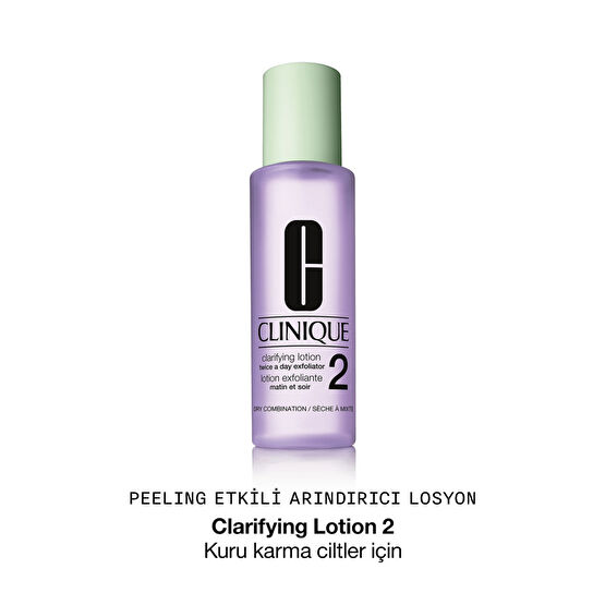 Clinique Nemlendirici Etkili Losyon - Clarifying Lotion 2 200 ml 020714462765 Cilt ve Yüz Bakımı Fiyatı