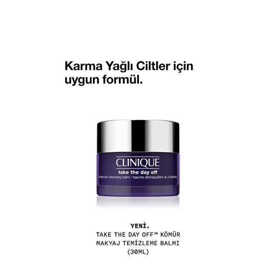 Clinique Take The Day Off Kömür Makyaj Temizleme Balmı 30 ml Makyaj Temizleyicileri Fiyatı