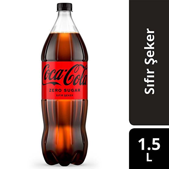 Coca-Cola Zero Sugar  1,5 L Pet Gazlı İçecek Fiyatı