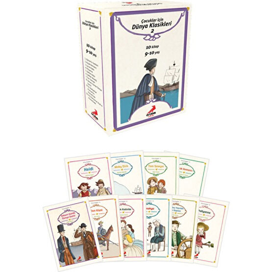 Çocuklar Için Dünya Klasikleri 2 -10 Kitap Bilim & Teknik Fiyatı