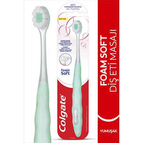 Colgate FoamSoft Diş Eti Masajı Yumuşak Diş Fırçası Diş Fırçaları Fiyatı