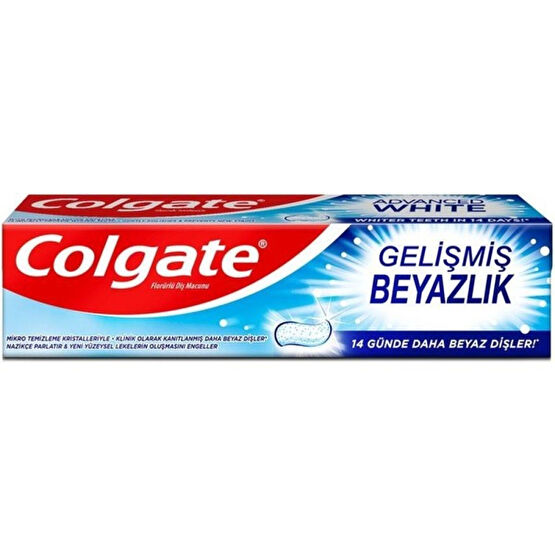 Colgate Gelişmiş Beyazlık Beyazlatıcı Diş Macunu 50 ml Diş Macunları Fiyatı