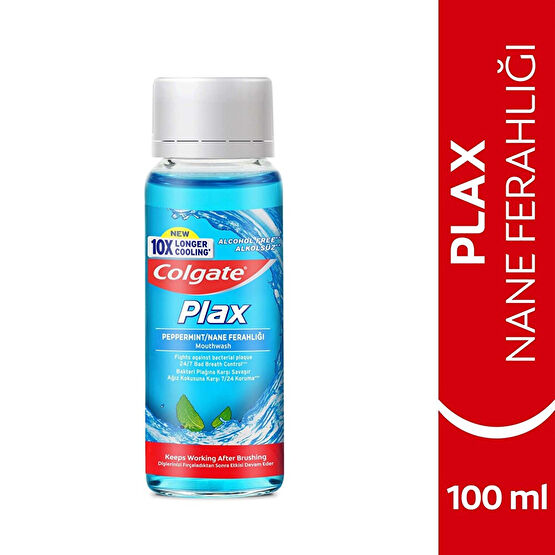 Colgate Plax Nane Ferahlığı Plağa Karşı Ağız Bakım Suyu 100 ml Ağız Gargara ve Spreyi Fiyatı